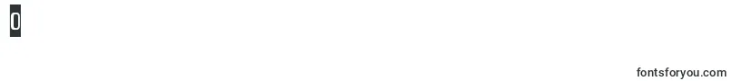 LievidenceSqr Font – Fonts for Digit 0