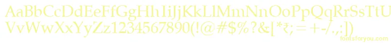 Vaniel Font – Yellow Fonts