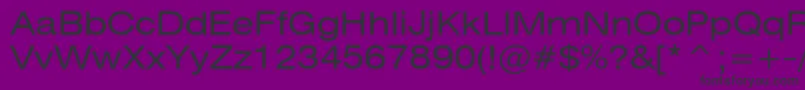 Heliosextc Font – Black Fonts on Purple Background