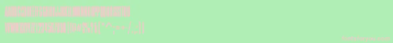 More about CompressedNarrowLightRegular Font CompressedNarrowLightRegular Font – Pink Fonts on Green Background