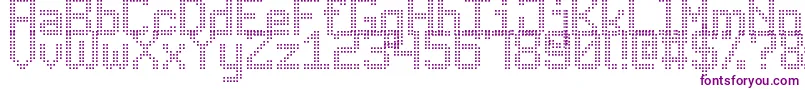 AdvancedDotDigital7 Font – Purple Fonts