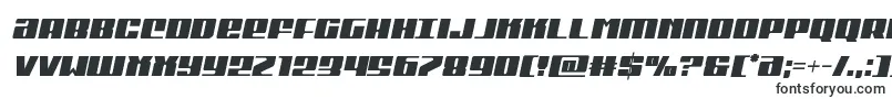 Шрифт Michigancondsemiital – толстые шрифты