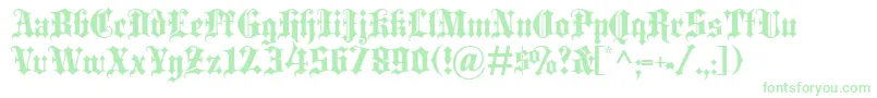 BlackletterExtrabold Font – Green Fonts