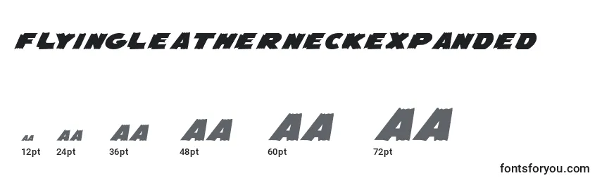 FlyingLeatherneckExpanded Font Sizes
