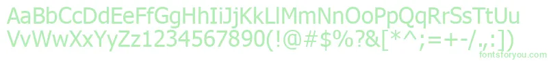 Tahoma Font – Green Fonts