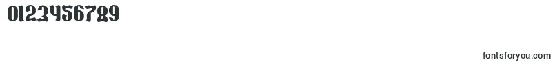 GomariceChocolate Font – Fonts for Numbers and Digits