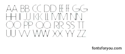 Review of the TallTrees Font