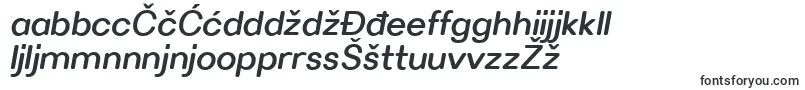 VillerayroundedMediumitalic Font – Croatian Fonts