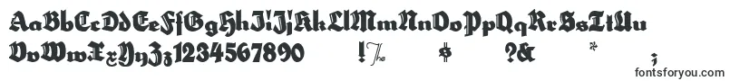 HerzogvongrafTall Font – Gothic Fonts