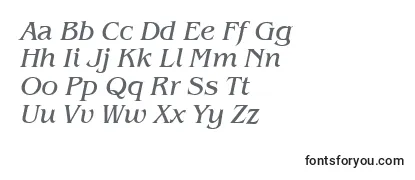 BenjaminItalic Font