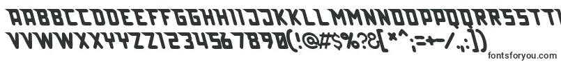 Шрифт Lazerbeamsurprise – шрифты с фиксированной шириной