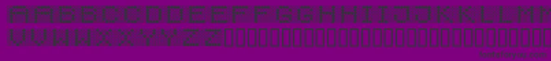 Diodos Font – Black Fonts on Purple Background