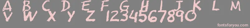 More about Cfschoolzoneregular Font Cfschoolzoneregular Font – Pink Fonts on Gray Background