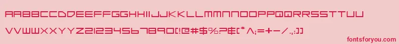 Lgse Font – Red Fonts on Pink Background