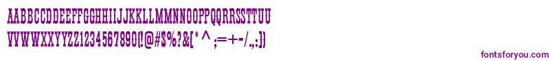 Thunderbird Font – Purple Fonts