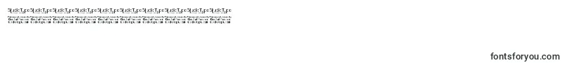 TinyplateBoldDemo Font – Fonts for Numbers and Digits
