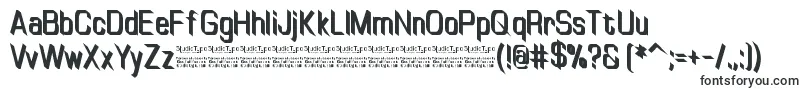 Шрифт TinyplateBoldDemo – шрифты для Google Chrome