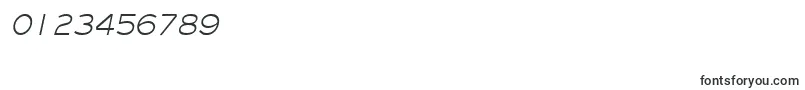 EyechartcondensedItalic Font – Fonts for Numbers and Digits