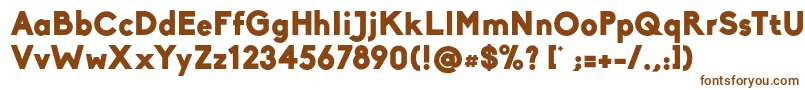 BikoBlack Font – Brown Fonts