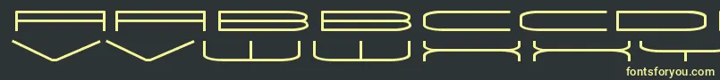 More about UnivoxRegular Font UnivoxRegular Font – Yellow Fonts on Black Background