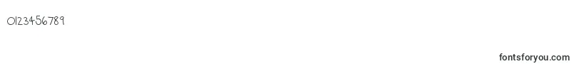 MtfPlaytime-Schriftart – Schriften für Zahlen und Nummern