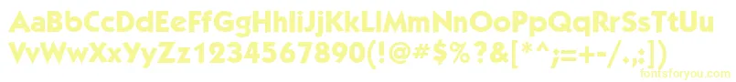 KabelmediumttBold Font – Yellow Fonts