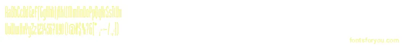 StMovieheadBold Font – Yellow Fonts on White Background
