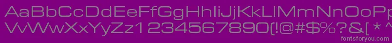 Подробнее о шрифте EurostileextendedRomanDtc Шрифт EurostileextendedRomanDtc – серые шрифты на фиолетовом фоне