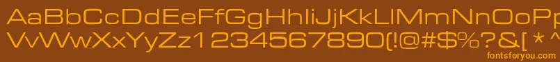 Подробнее о шрифте EurostileextendedRomanDtc Шрифт EurostileextendedRomanDtc – оранжевые шрифты на коричневом фоне