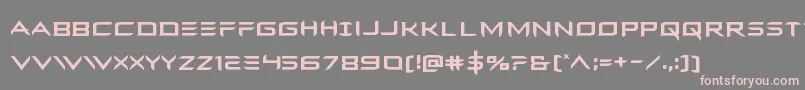 Ferretface Font – Pink Fonts on Gray Background