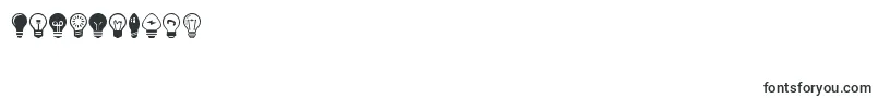 Bulbs Font – Fonts for Numbers and Digits