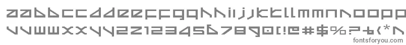 Deltav2e Font – Gray Fonts on White Background