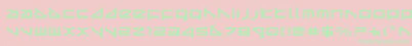 Подробнее о шрифте Deltav2e Шрифт Deltav2e – зелёные шрифты на розовом фоне