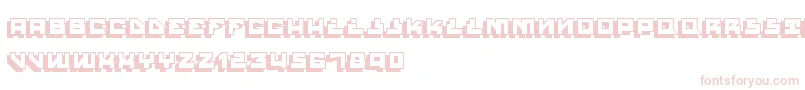 HousePaintShadow Font – Pink Fonts on White Background