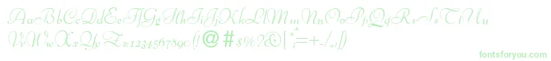 BernhardscriptRegular Font – Green Fonts