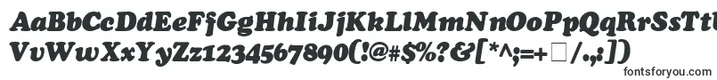 Шрифт CooperSsiExtraBlackItalic – шрифты для Adobe Reader