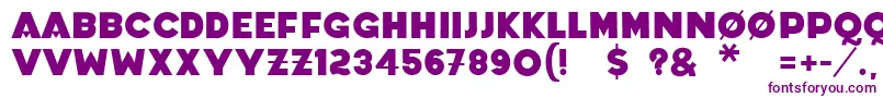 Coradium Font – Purple Fonts on White Background