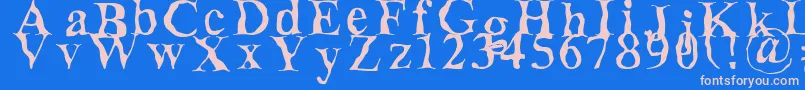 Más sobre la fuente Decomposing fuente Decomposing – Fuentes Rosadas Sobre Fondo Azul