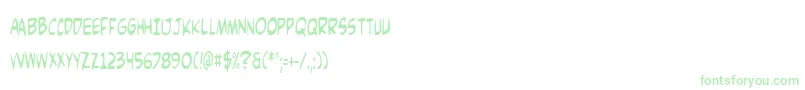 ComicBookCommandoCond Font – Green Fonts