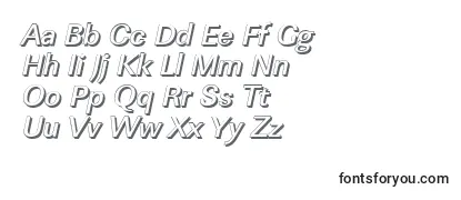 Review of the LinearshMediumItalic Font