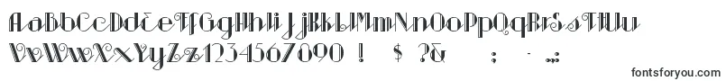Шрифт Sarsaparilla – коммерческие шрифты