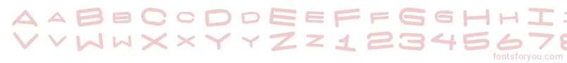 7 Days Fat Rotated Font – Pink Fonts