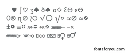 Schriftart LinotypeheurekaGlyphs