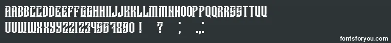 Damages Font – White Fonts