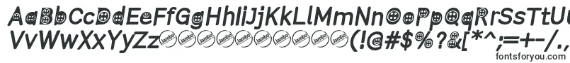 ButtonTItalic-fontti – Ilman serifejä olevat fontit