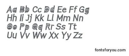 ButtonTItalic-fontti