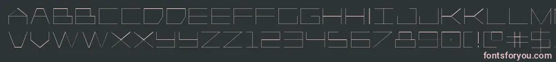 Player1uplight Font – Pink Fonts on Black Background