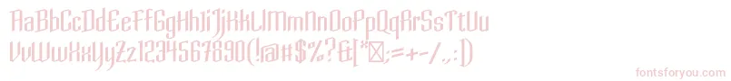 DaimonionRegular Font – Pink Fonts on White Background
