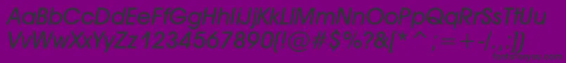 Tt0157m Font – Black Fonts on Purple Background