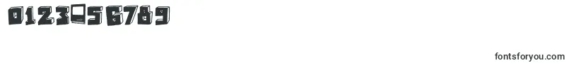 DkTechnojunk Font – Fonts for Numbers and Digits